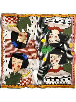 Line Between Pamuk Kadın Bandana