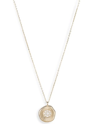 Ginza Design Jewelry Bonte Pırlanta Taşlı 14 Ayar Altın Kadın Kolye