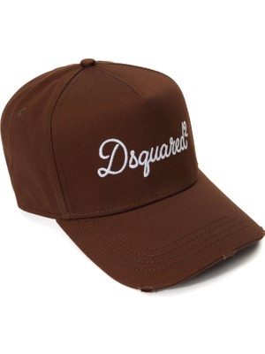 Dsquared2 Bordo Erkek Şapka