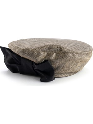 Sibi Hats The Bow And The Hat Ipek Fiyonklu Kadın Beret Şapka