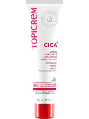 Topicrem Cica Soothing Tahriş Olmuş Ciltler Için Onarıcı Krem 100 ml