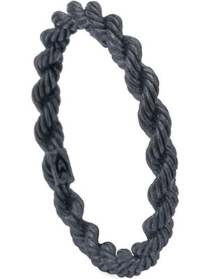AtolyeWolf Oksit Rope Zincir Erkek Gümüş Yüzük