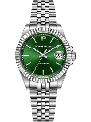 Jacques Philippe JPQLS5813X6 Metalik Gri Kadın Kol Saati