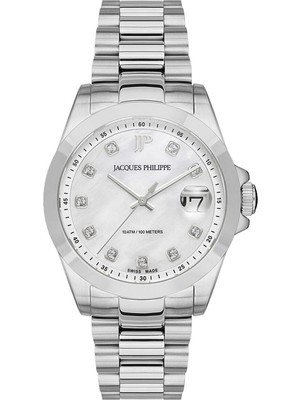 Jacques Philippe JPQLS341386 Metalik Gri Kadın Kol Saati