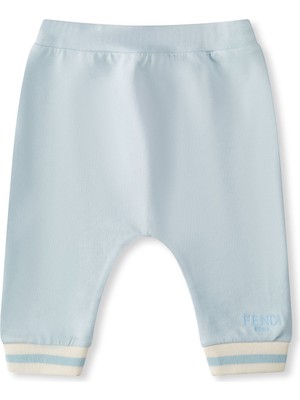 Fendi Açık Mavi Unisex Bebek Pantolon