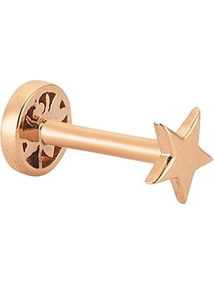 Bee Goddess Sirius Star Star Kadın Altın Piercing