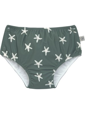 Lassig Starfish Uv Korumalı Deep Olive Kız Bebek Bez Mayo