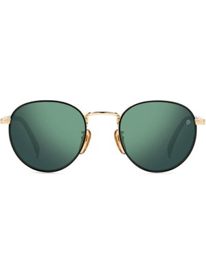 David Beckham Db 1116/S 51 I46MT Mat Gold Siyah Metal Güneş Gözlüğü