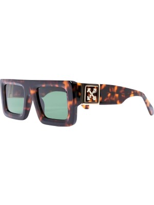 Off-White Leonardo Oeri 049 Havana Asetat Unisex Güneş Gözlüğü