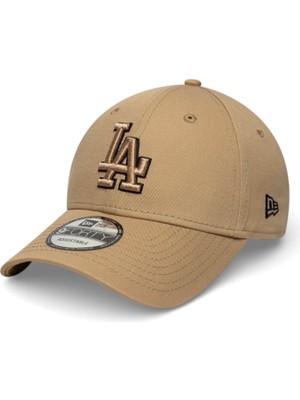 New Era La Dodgers Team Outline 9forty Bej Erkek Şapka