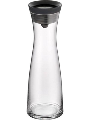 WMF Basic Cam Şeffaf Siyah Kapak Su Karafı