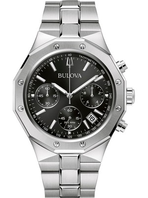 Bulova Precisionist 96B410 Gri Çelik Erkek Kol Saati