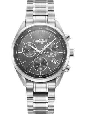 Roamer 993819-41-85-20 Gri Çelik Erkek Kol Saati