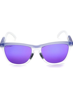 Oakley OO9289 Şeffaf Lila Erkek Güneş Gözlüğü
