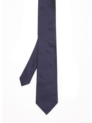 Zegna Lacivert Ipek Kravat