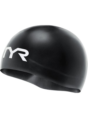 Tyr Tracer-X Siyah Silikon Yetişkin Yarış Yüzücü Bonesi