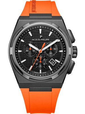 Jacques Philippe JPQGC41841XO Füme Çelik Erkek Kol Saati