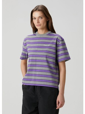 Canada Goose Roam Mor Çizgili T-Shirt