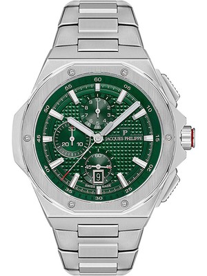 Jacques Philippe JPQGC4813X6 Metalik Gri Erkek Kol Saati