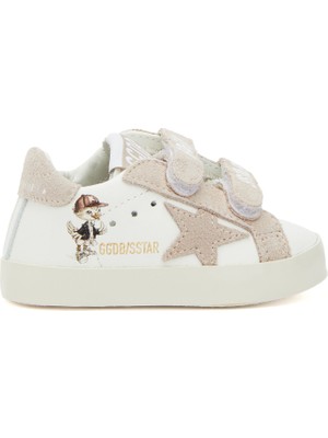 Golden Goose Superstar Çocuk Deri Sneaker