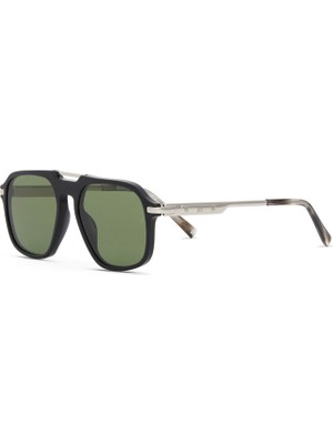 Hermossa Popstar Hm 1747 C2 Siyah Gümüş Metal Unisex Güneş Gözlüğü
