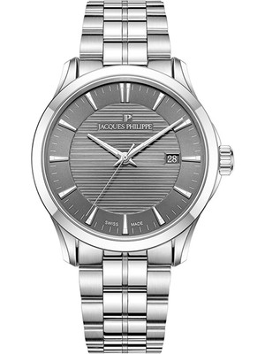Jacques Philippe JPQGS791346 Metalik Gri Çelik Erkek Kol Saati