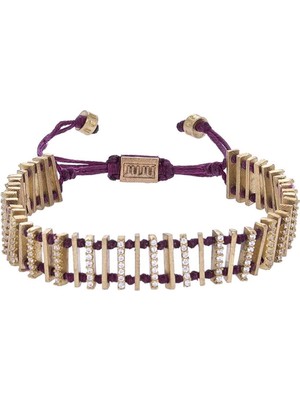 Juju Stairs Bracelet With Stones Bronz Kadın Bileklik
