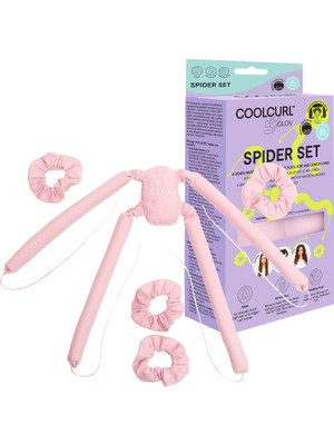Coolcurl Spider Box Pink