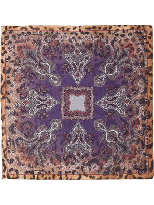 Etro Çok Renkli Desenli Ipek Poşet Mendil
