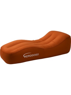 Aerogogo Giga Air Lounger Kahverengi Şişme Yatak