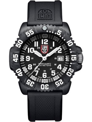 Luminox XS.3051.F Siyah Silikon Erkek Kol Saati