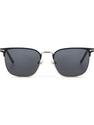 Cerruti 1881 Cr 80019 C1 Mat Siyah Gümüş Erkek Güneş Gözlüğü