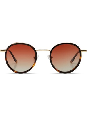 Komono Pete White Gold Tortoise Blond Wing Metal Unisex Güneş Gözlüğü