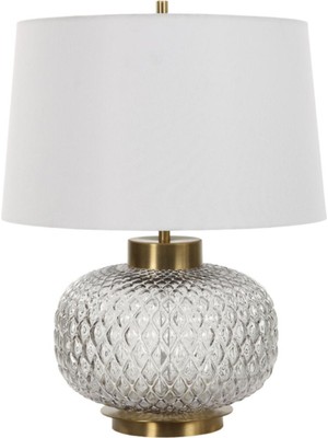 Uttermost Estelle Şeffaf Cam Abajur