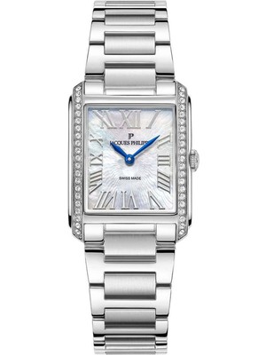Jacques Philippe JPQLS911386 Metalik Gri Çelik Kadın Kol Saati