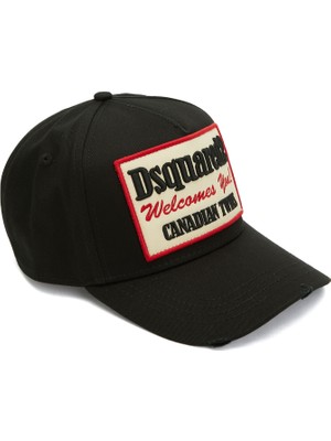 Dsquared2 Siyah Erkek Şapka