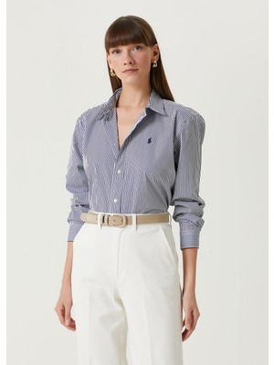 Polo Ralph Lauren Lacivert Çizgili Gömlek
