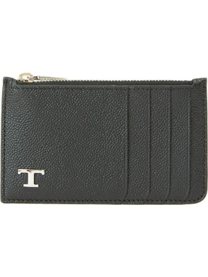 Tod's Siyah Erkek Deri Kartlık