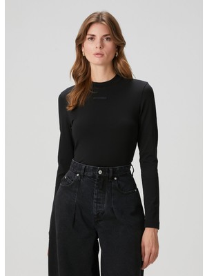 Jacquemus Siyah Uzun Kol T-Shirt