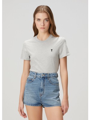 Ami Paris Gri T-Shirt