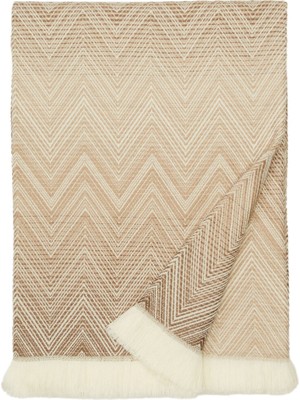 Missoni Home Timmy Zikzak Desenli Yün Throw