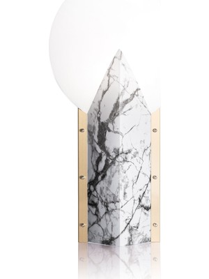 Moon Beyaz LED Masa Lambası
