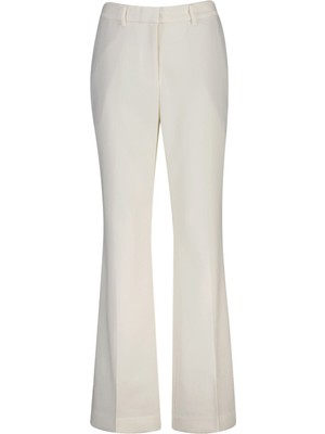 Gant Beyaz Slim Fit Kadın Pantolon