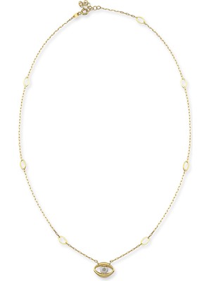 Orena Jewelry Evil Eye 14 Ayar Kadın Pırlanta Kolye
