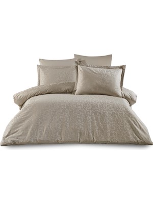 DK Store Verona Bej Çift Kişilik Nevresim Takımı 200X220 cm