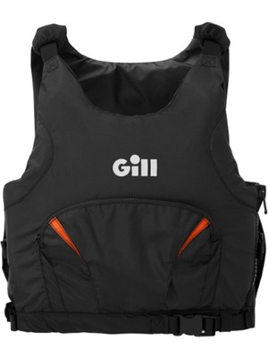 Gill Racing Pull-On Buoyancy Black Orange Yüzdürücü Can Yeleği