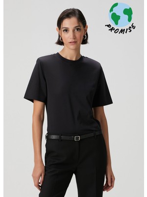Academia Siyah Vatkalı T-Shirt