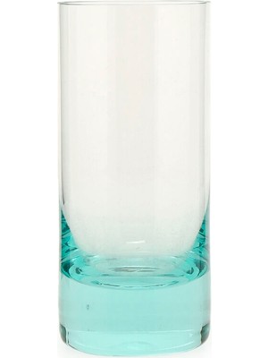 Moser Mavi El Yapımı 6lı Kristal Bardak Seti