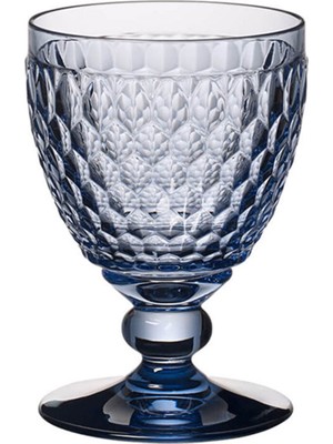 Villeroy & Boch Boston Colour Mavi Kristal Kırmızı Şarap Kadehi