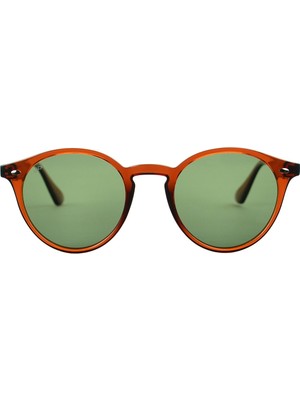 Looklight Letoon Jel Kahverengi Unisex Güneş Gözlüğü